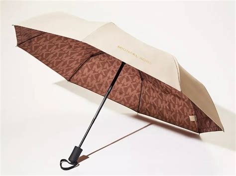 michael kors black umbrella|michael kors umbrella price.